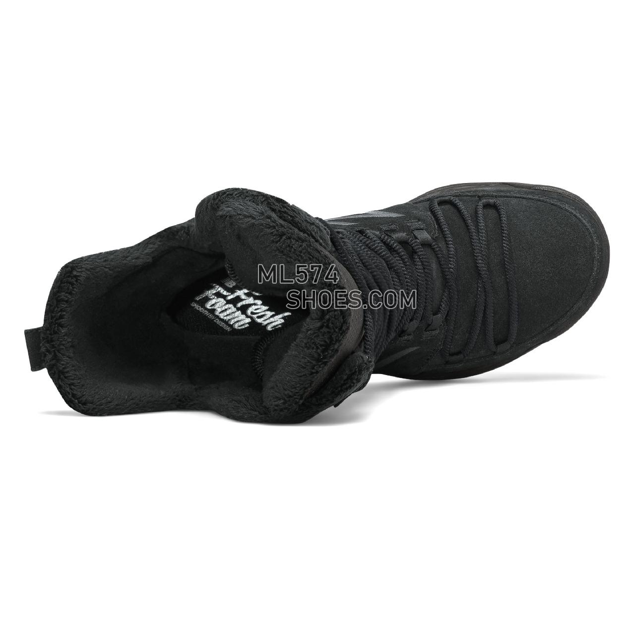 New Balance Fresh Foam 1100 Boot - Women's 1100 - Boots Black with Castlerock - BW1100BK