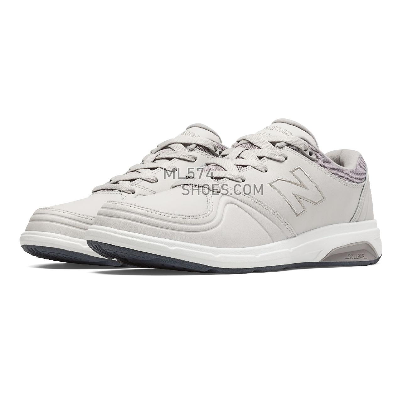 New Balance Women's 813 - Women's 813 - Walking Off White with Light Grey and Lead - WW813GY1