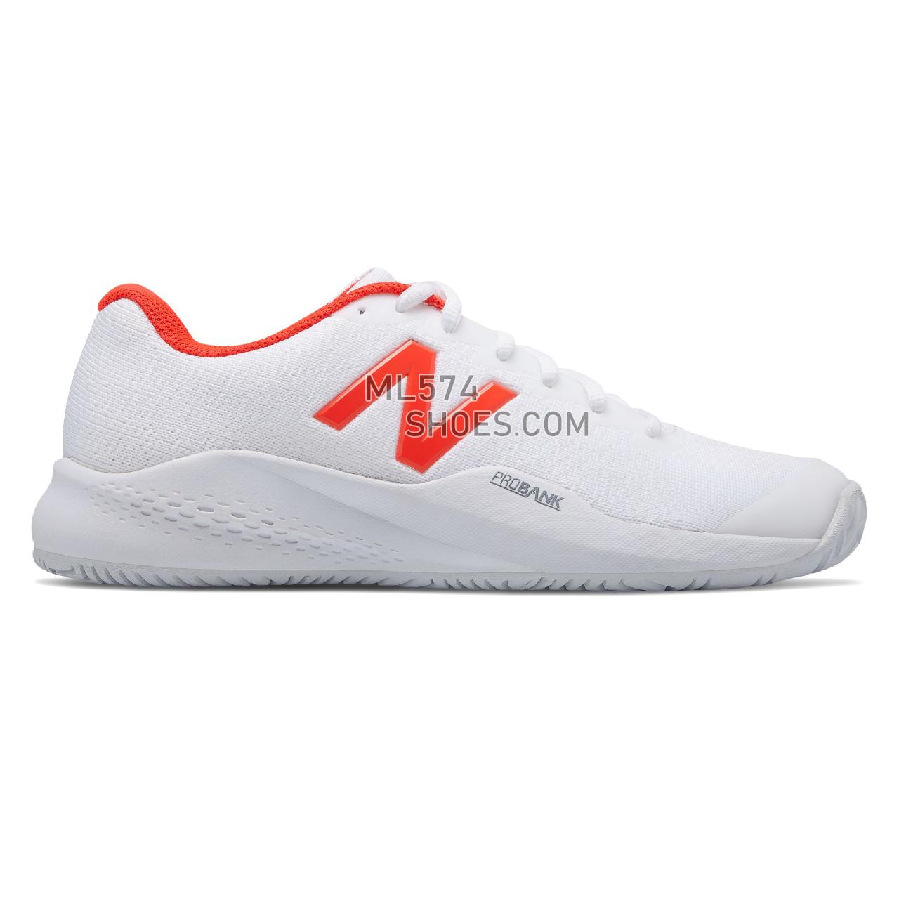 New Balance 996v3 - Women's 996 - Tennis / Court White with Flame - WCH996Z3