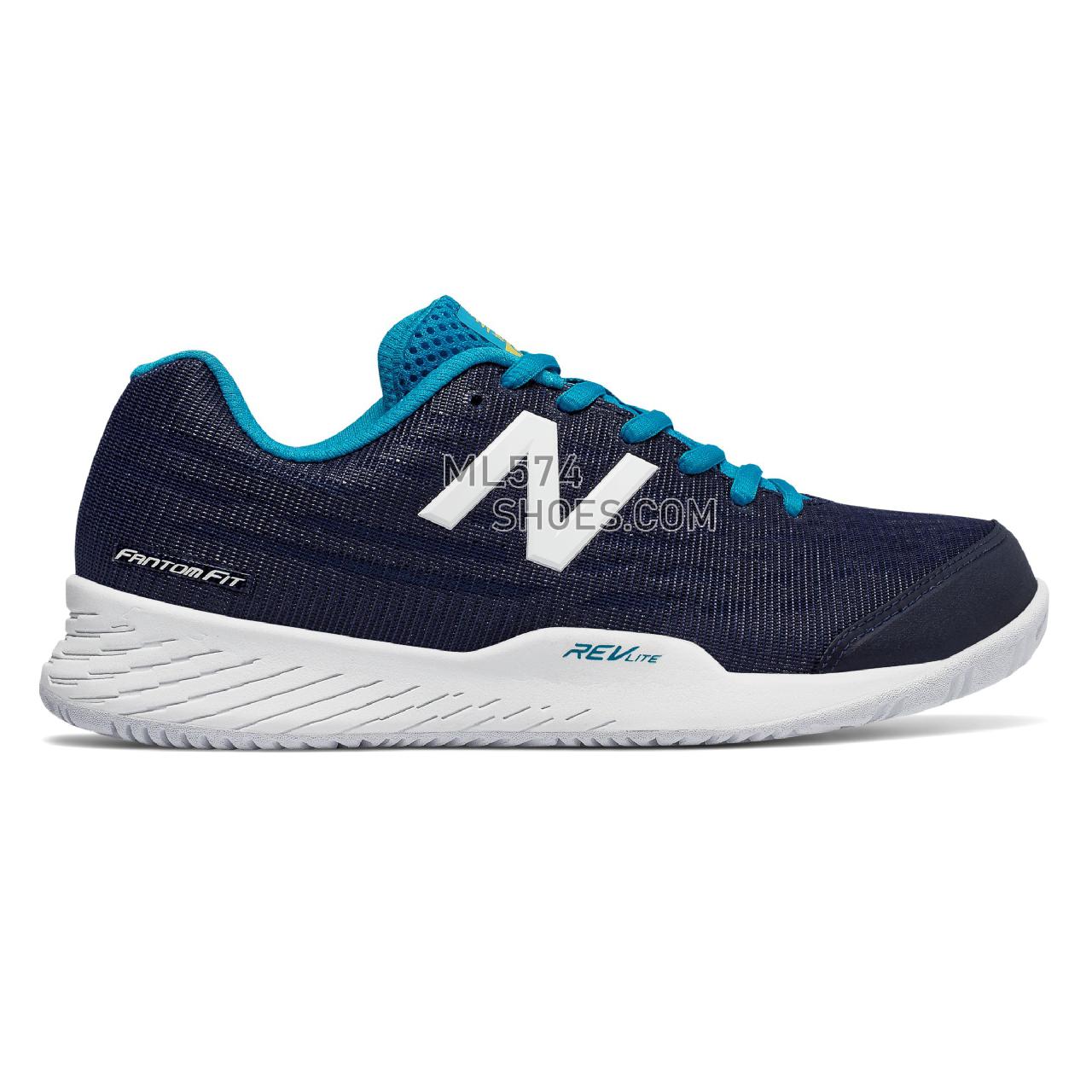 New Balance 896v2 - Women's 896 - Tennis / Court Black with Teal - WCH896P2