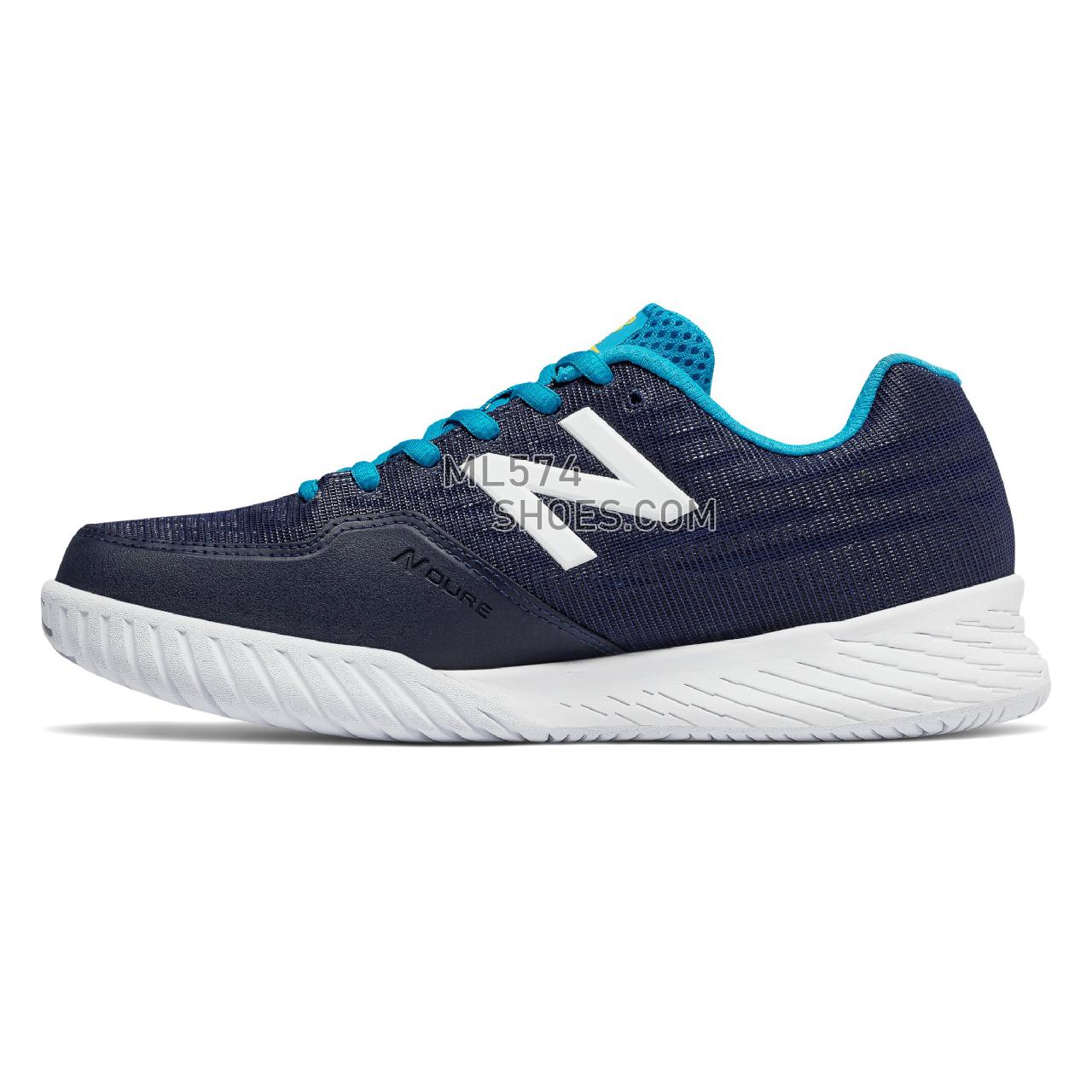 New Balance 896v2 - Women's 896 - Tennis / Court Black with Teal - WCH896P2