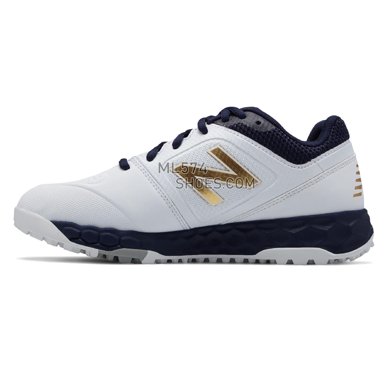 New Balance Fresh Foam Turf Velo1 - Women's 1 - Baseball Navy with White - STVELON1