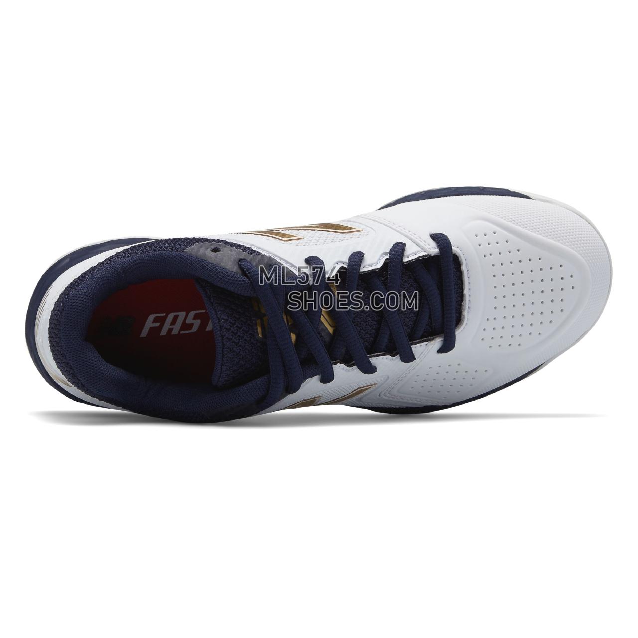 New Balance Fresh Foam Turf Velo1 - Women's 1 - Baseball Navy with White - STVELON1