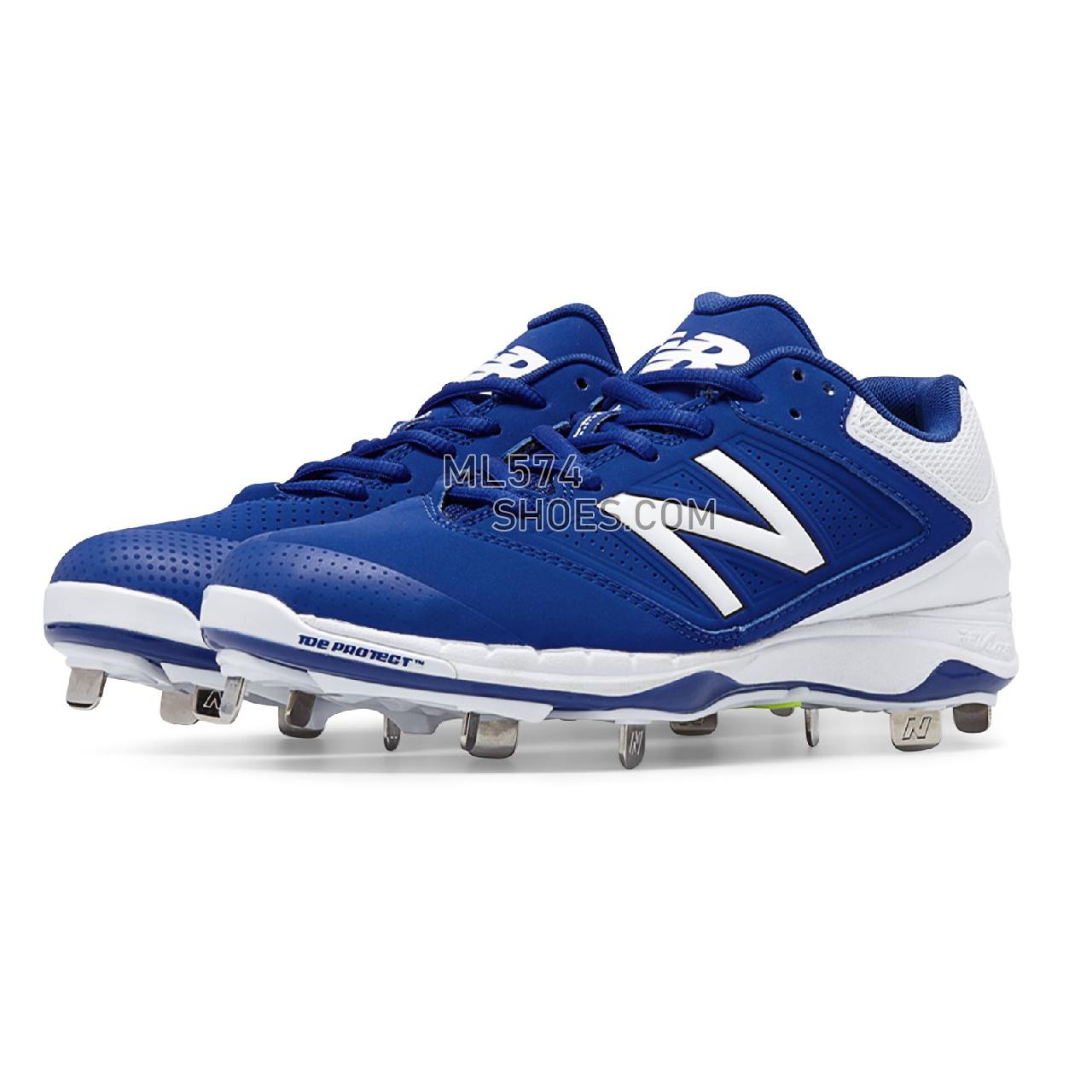 New Balance Metal 4040v1 - Women's 4040 - Baseball Royal Blue with White - SM4040D1