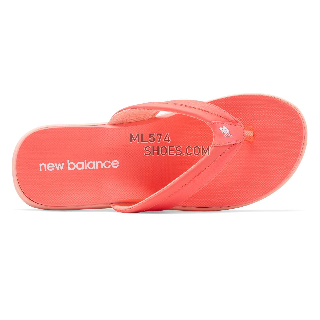 New Balance Jojo Thong - Women's 6090 - Sandals Coral - W6090CRL