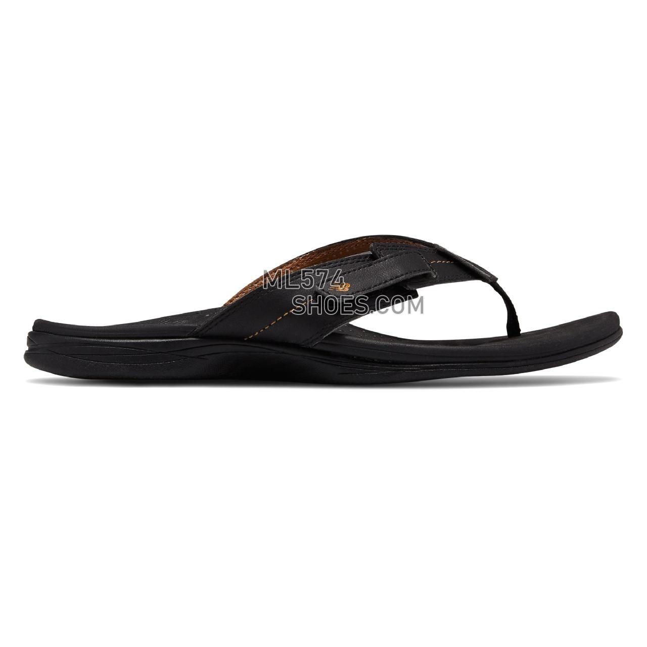 New Balance Voyager Thong - Women's 6102 - Sandals Black - WR6102BK