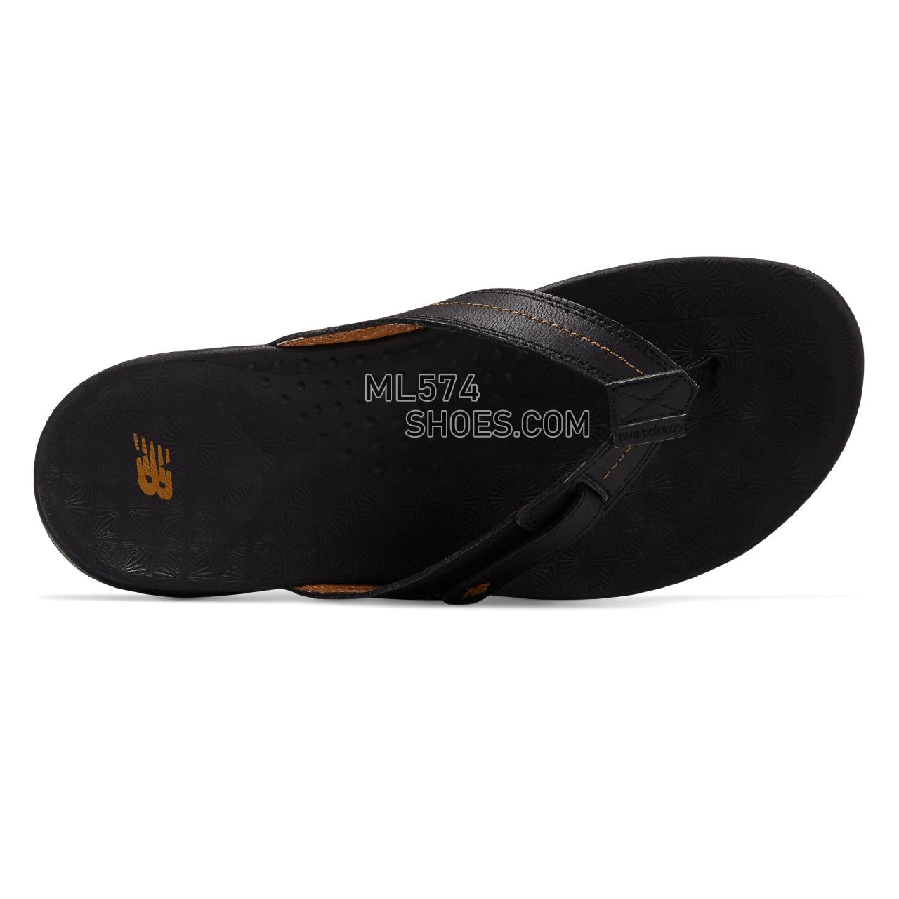 New Balance Voyager Thong - Women's 6102 - Sandals Black - WR6102BK