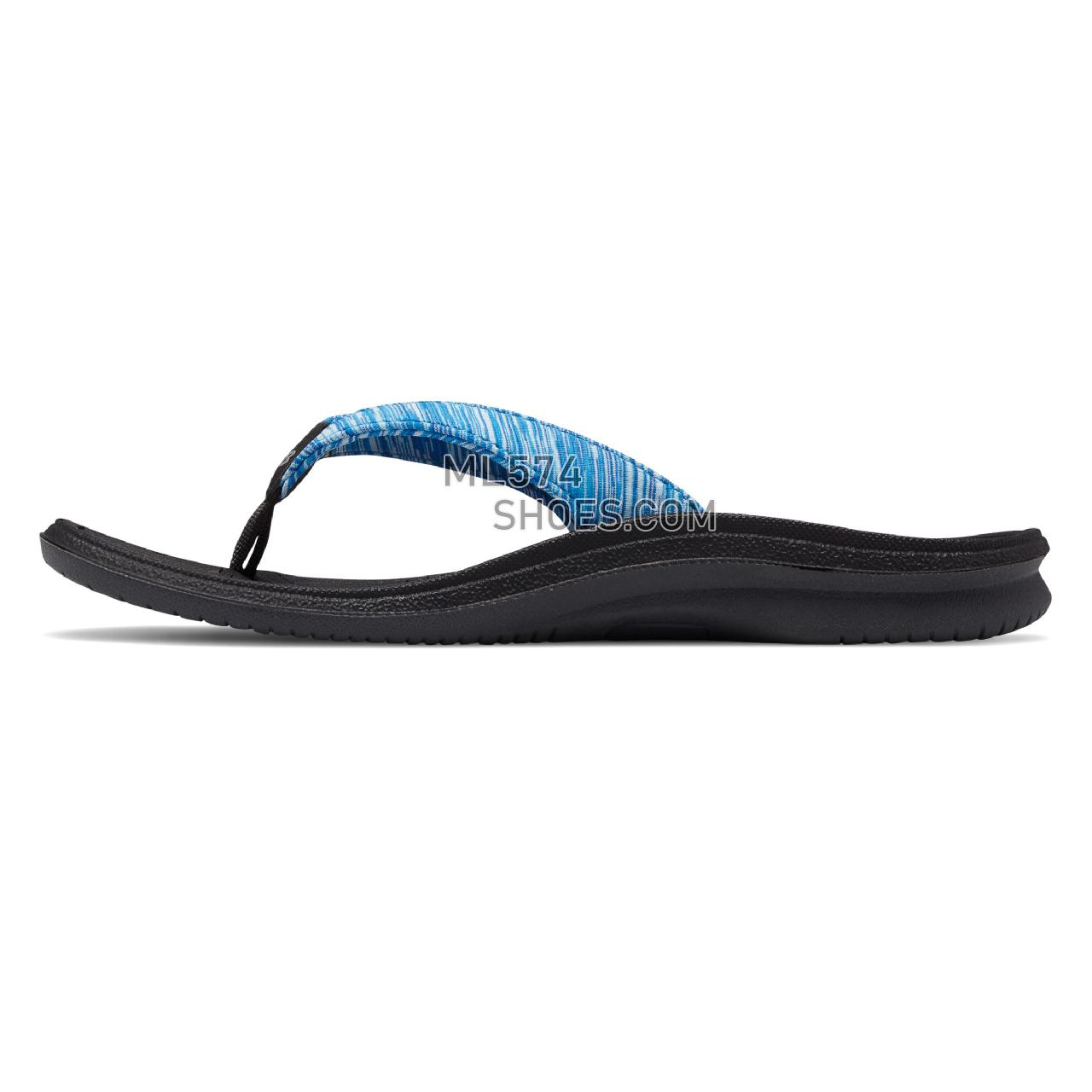 New Balance Cush+ Heathered Thong - Women's 6073 - Sandals Blue Atoll - W6073BKB