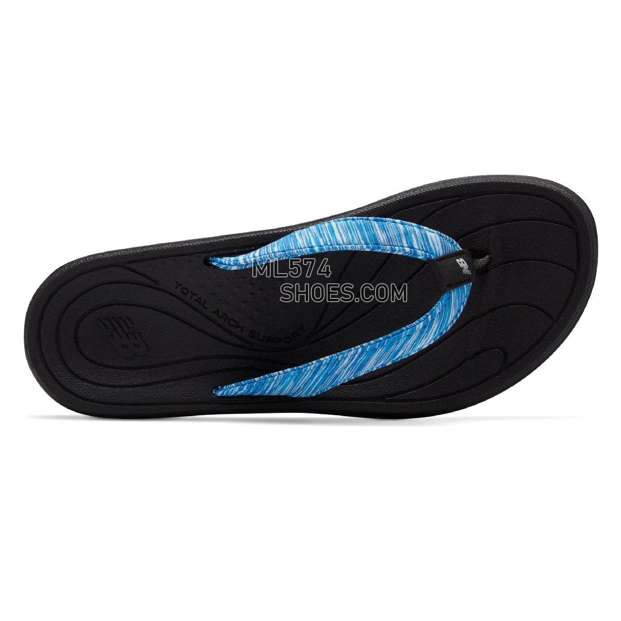New Balance Cush+ Heathered Thong - Women's 6073 - Sandals Blue Atoll - W6073BKB