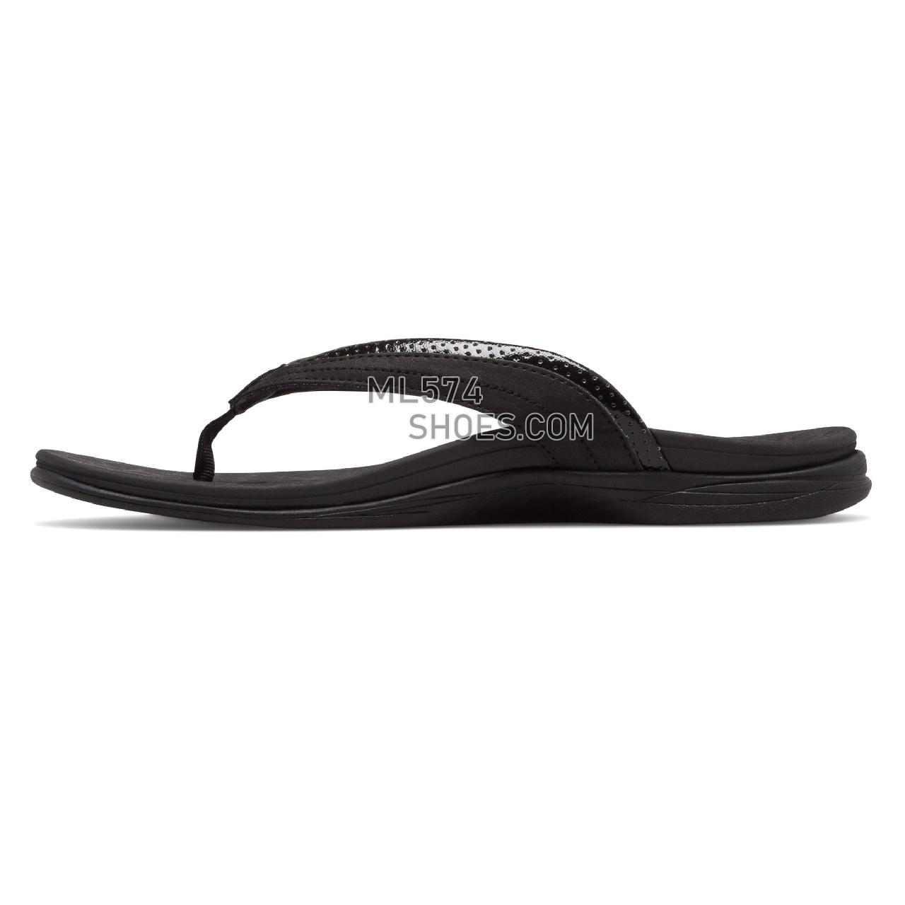 New Balance Hayden Thong - Women's 6101 - Sandals Black - WR6101BK