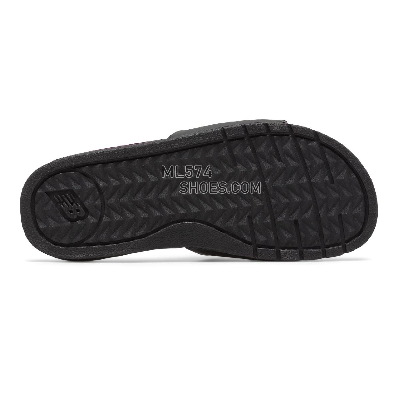 New Balance NB Pro Slide - Women's 3068 - Sandals Black with Azalea - W3068BKI