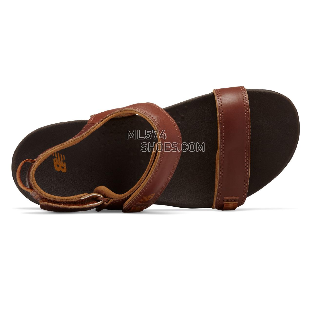 New Balance Traverse Leather Sandal - Women's 2102 - Sandals Brown - WR2102WSK