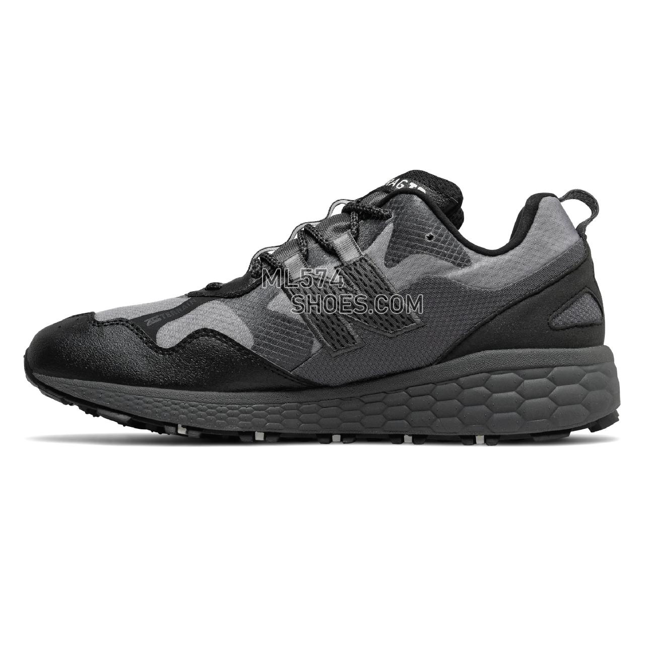 New Balance Fresh Foam Crag v2 - Men's Trail Running - Black with Magnet - MTCRGLK2