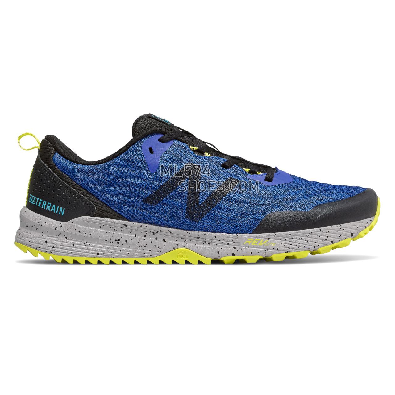 New Balance Nitrel v3 - Men's Trail Running - Cobalt Blue with Black - MTNTRLC3