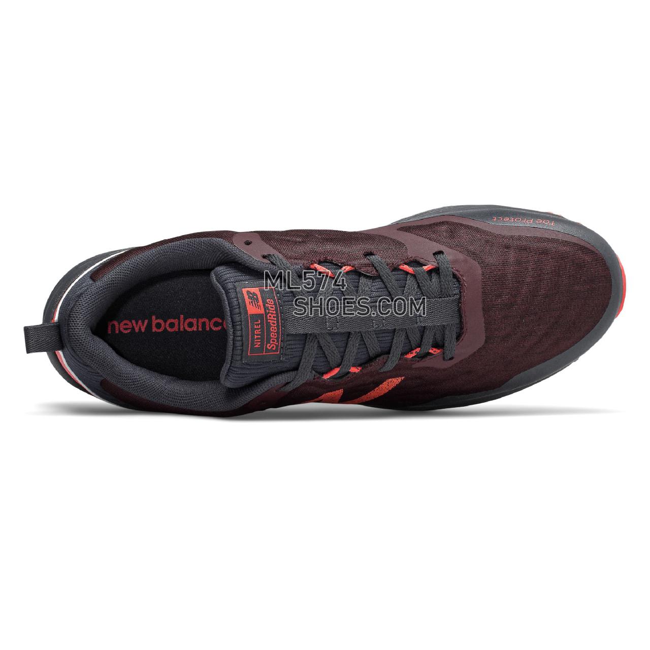 New Balance Nitrel v3 - Men's Trail Running - Henna with Coral Glow - MTNTRLP3