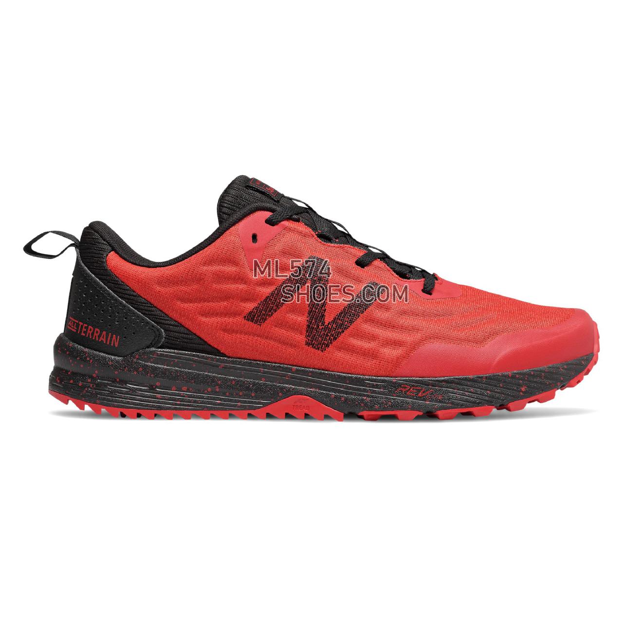 New Balance NITREL v3 - Men's Trail Running - Red with Black - MTNTRCT3