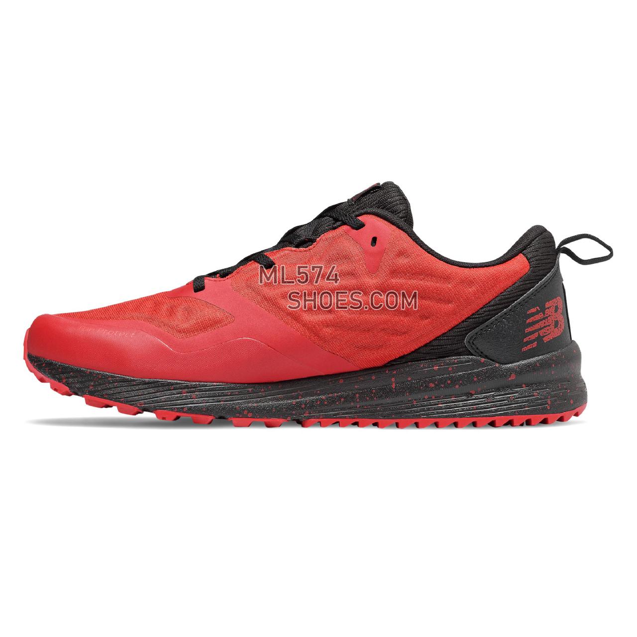 New Balance NITREL v3 - Men's Trail Running - Red with Black - MTNTRCT3