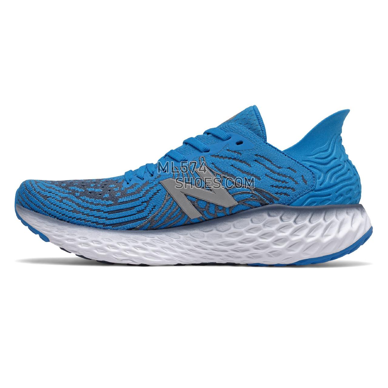 New Balance Fresh Foam 1080v10 - Men's Neutral Running - Vision Blue with Vintage Indigo and Grey - M1080B10