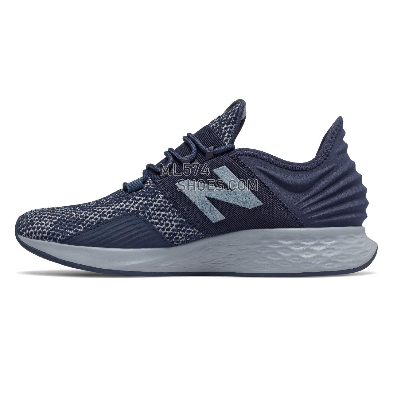 New Balance Fresh Foam Roav City Grit - Men's Neutral Running - Natural Indigo with Light Slate - MROAVRN