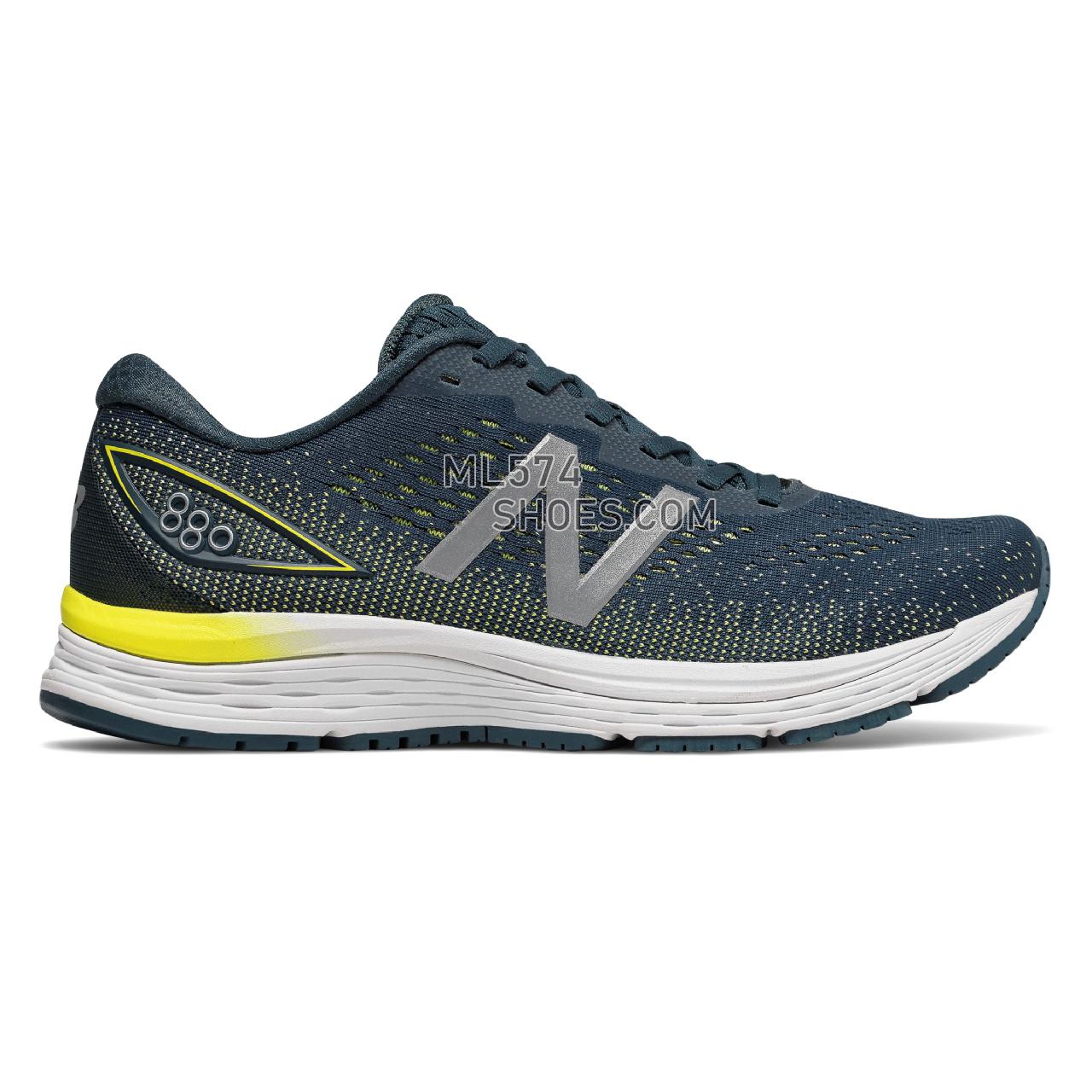 New Balance 880v9 - Men's Neutral Running - Supercell with Orion Blue and Sulphur Yellow - M880CH9