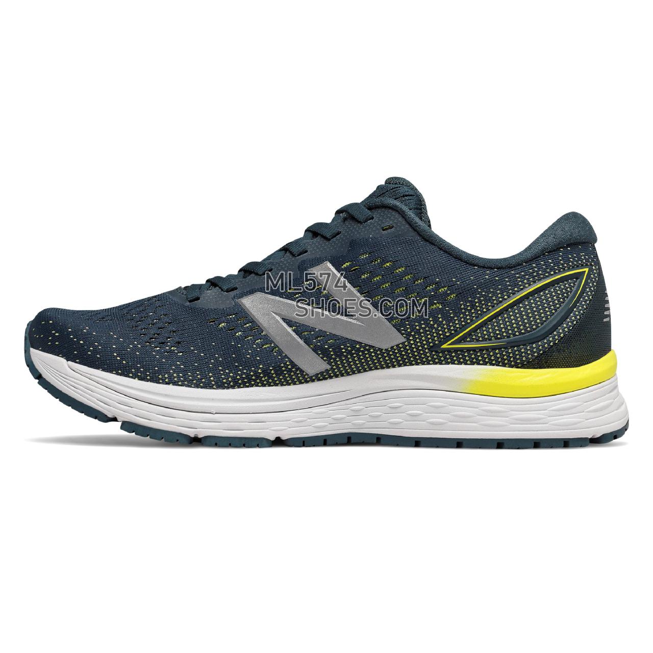 New Balance 880v9 - Men's Neutral Running - Supercell with Orion Blue and Sulphur Yellow - M880CH9
