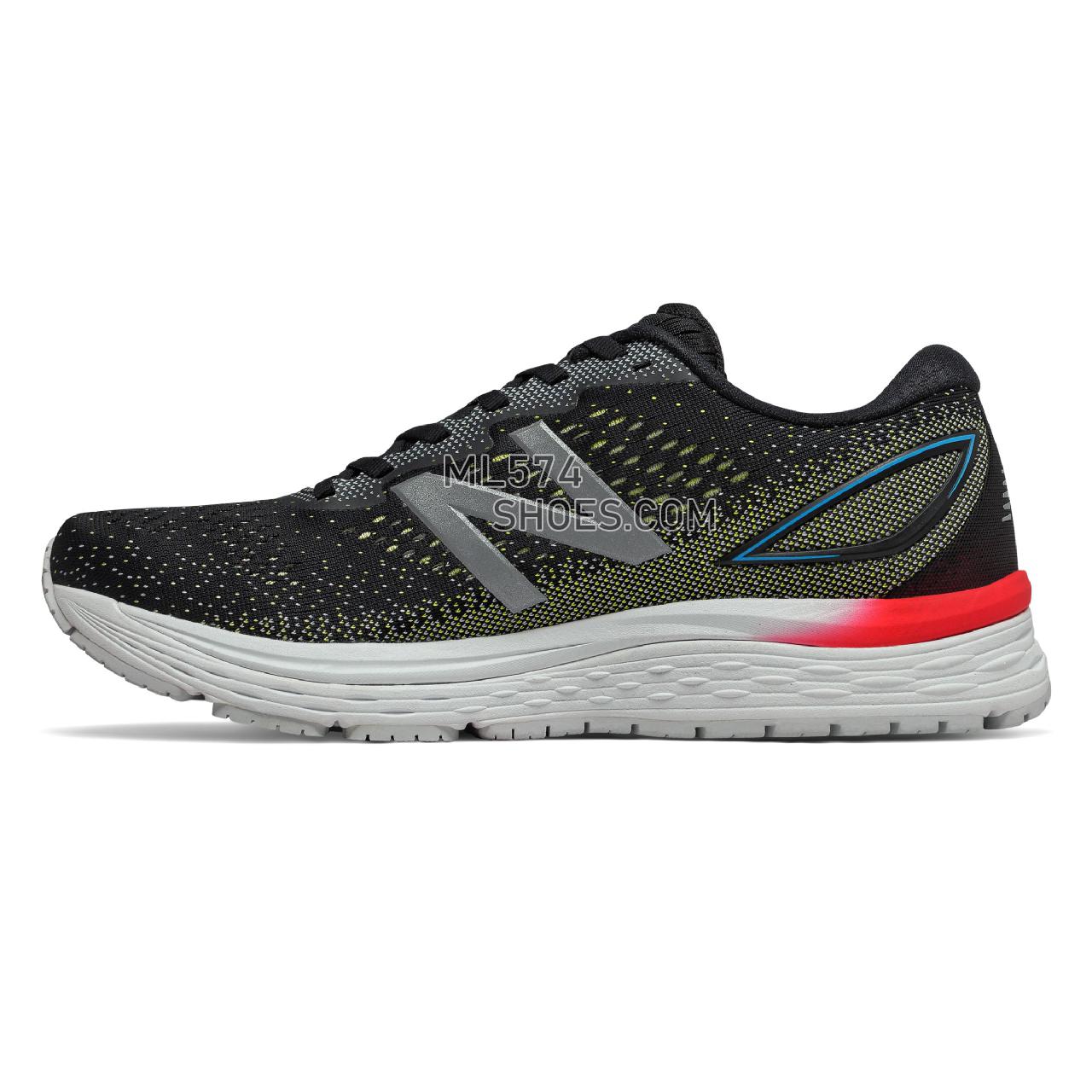 New Balance 880v9 - Men's Neutral Running - Black with Summer Fog and Bayside - M880GR9