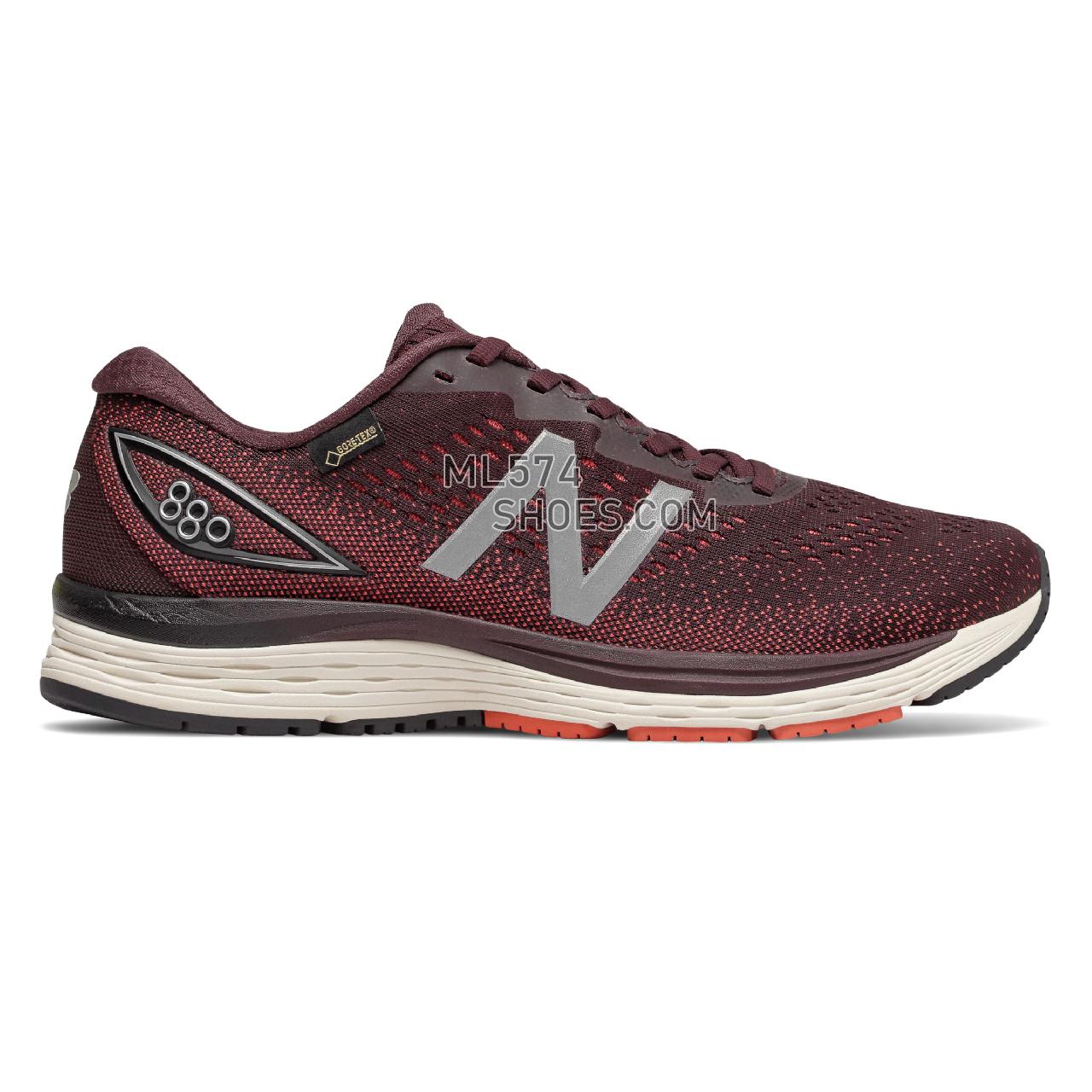 New Balance 880v9 GTX - Men's Neutral Running - Henna with Maroon and Coral Glow - M880GT9