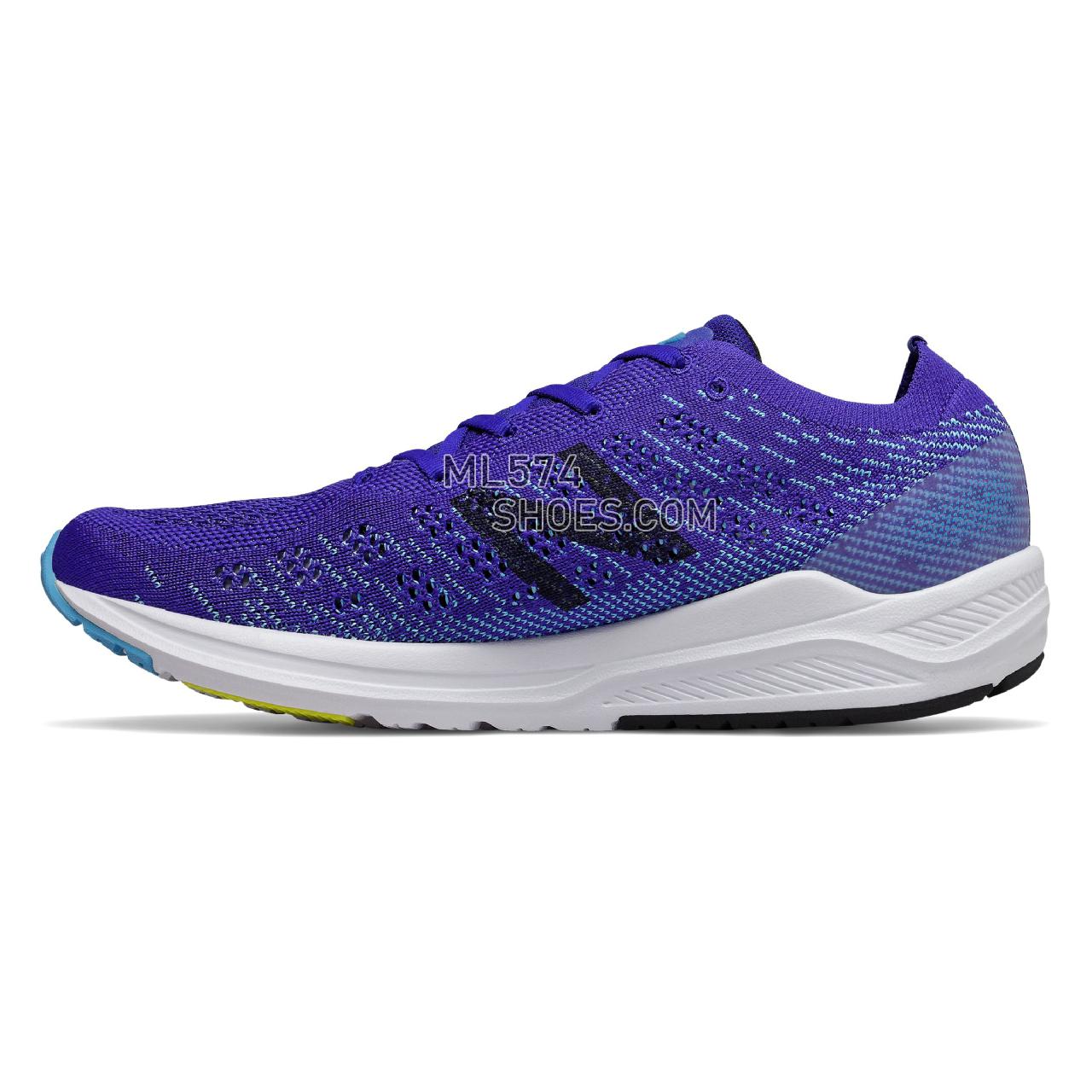 New Balance 890v7 - Men's Neutral Running - UV Blue with Bayside - M890BB7