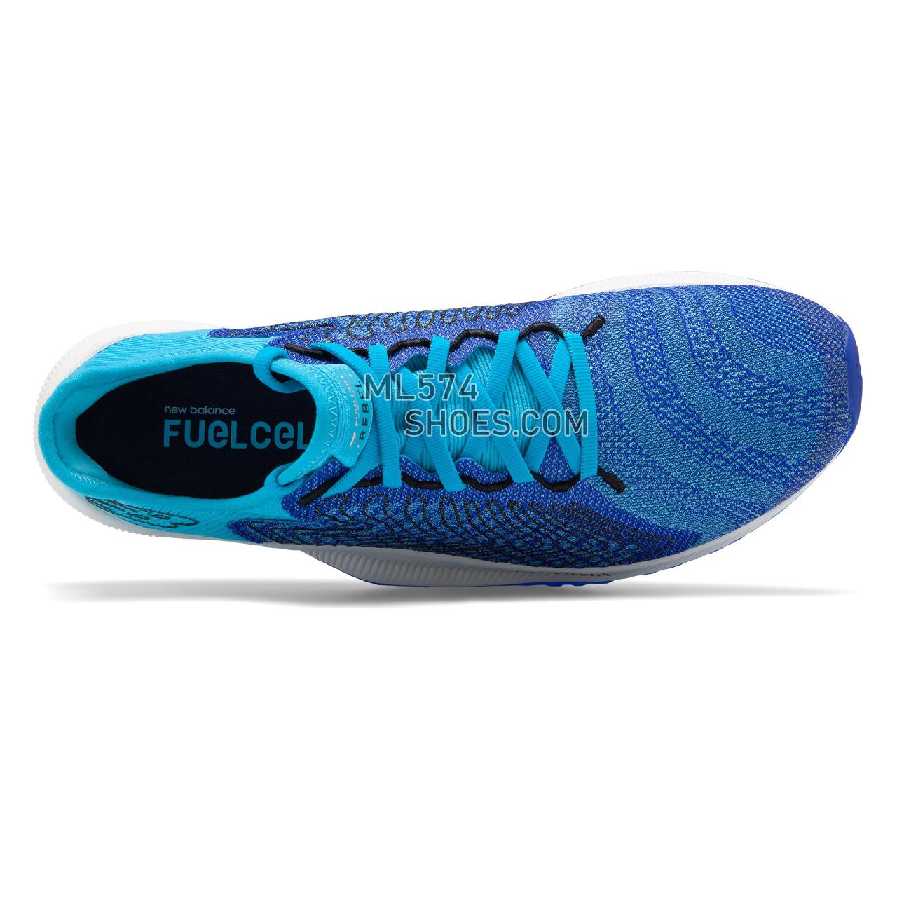 New Balance FuelCell Rebel - Men's Neutral Running - UV Blue with Bayside - MFCXBB