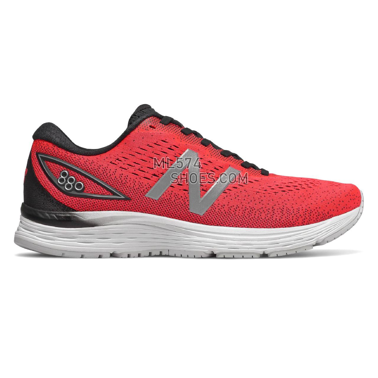 New Balance 880v9 - Men's Neutral Running - Energy Red with Black and White - M880RW9