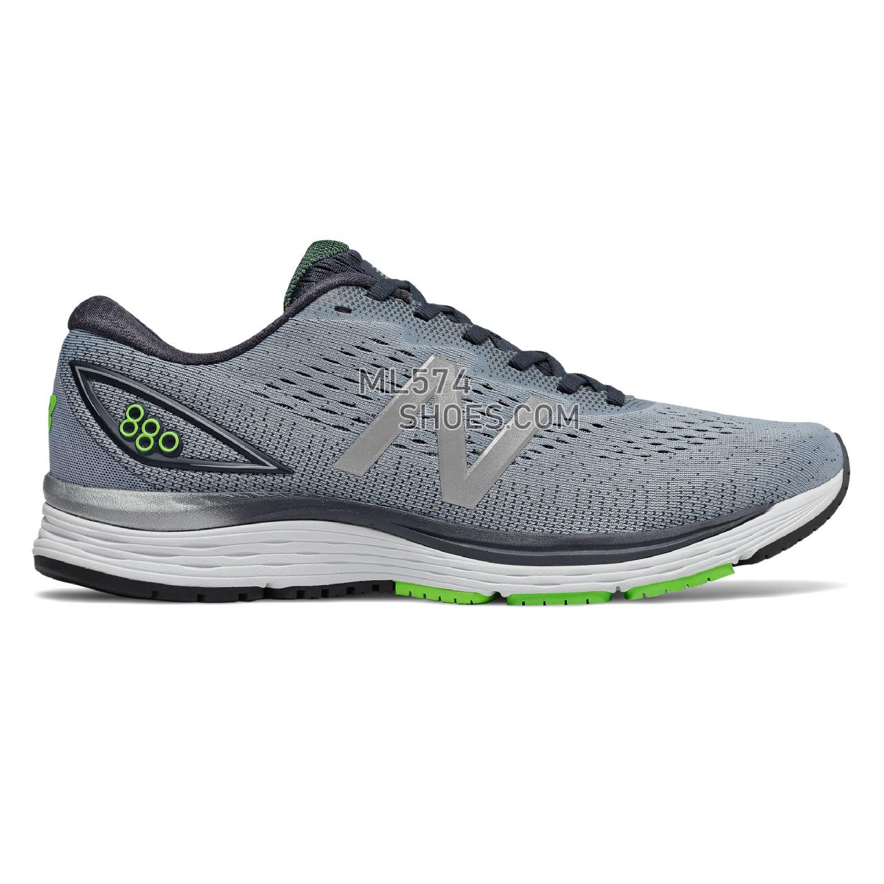 New Balance 880v9 - Men's Neutral Running - Reflection with Outerspace and RGB Green - M880GB9