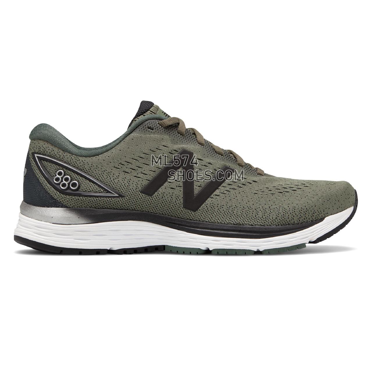 New Balance 880v9 - Men's Neutral Running - Mineral Green with Black - M880MG9