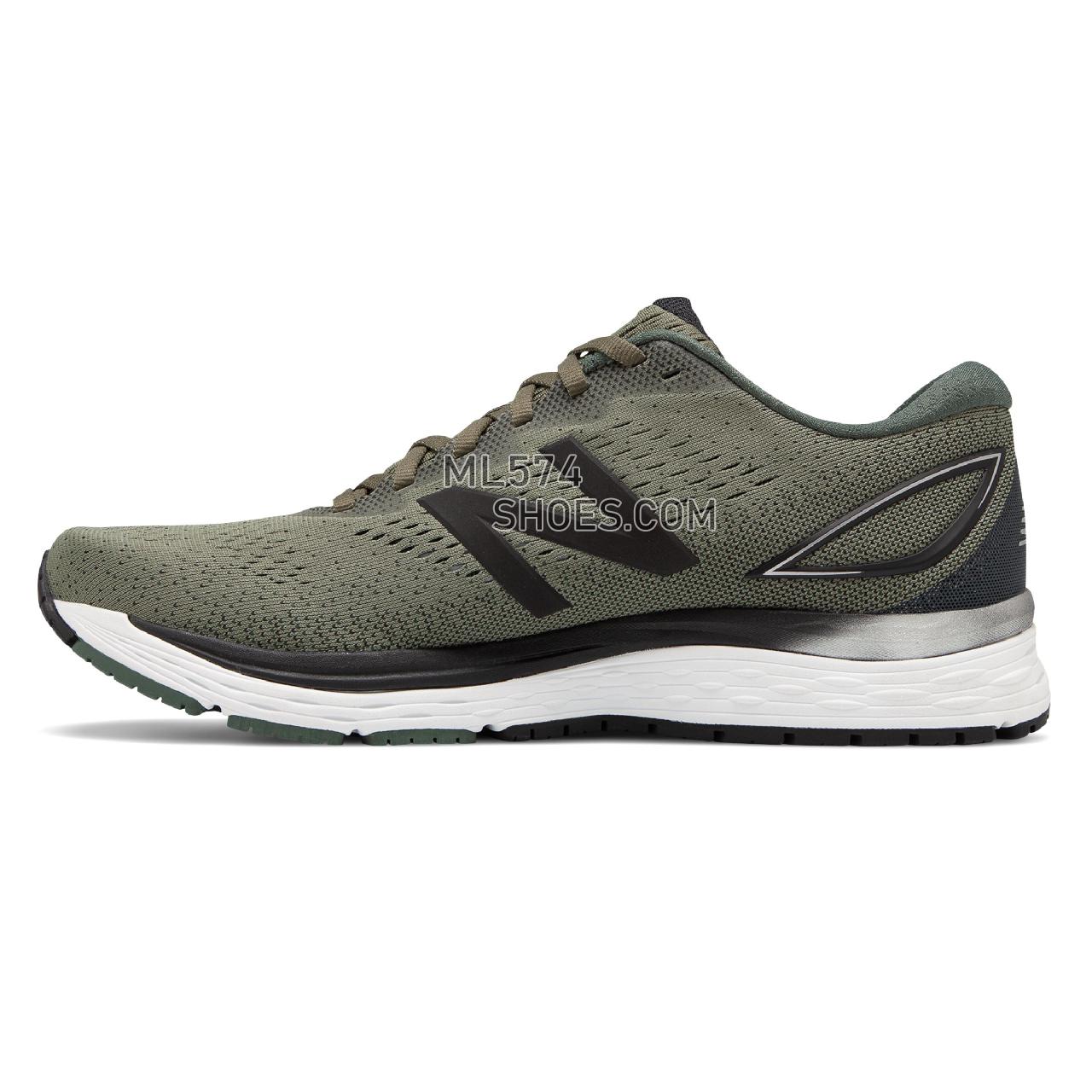 New Balance 880v9 - Men's Neutral Running - Mineral Green with Black - M880MG9