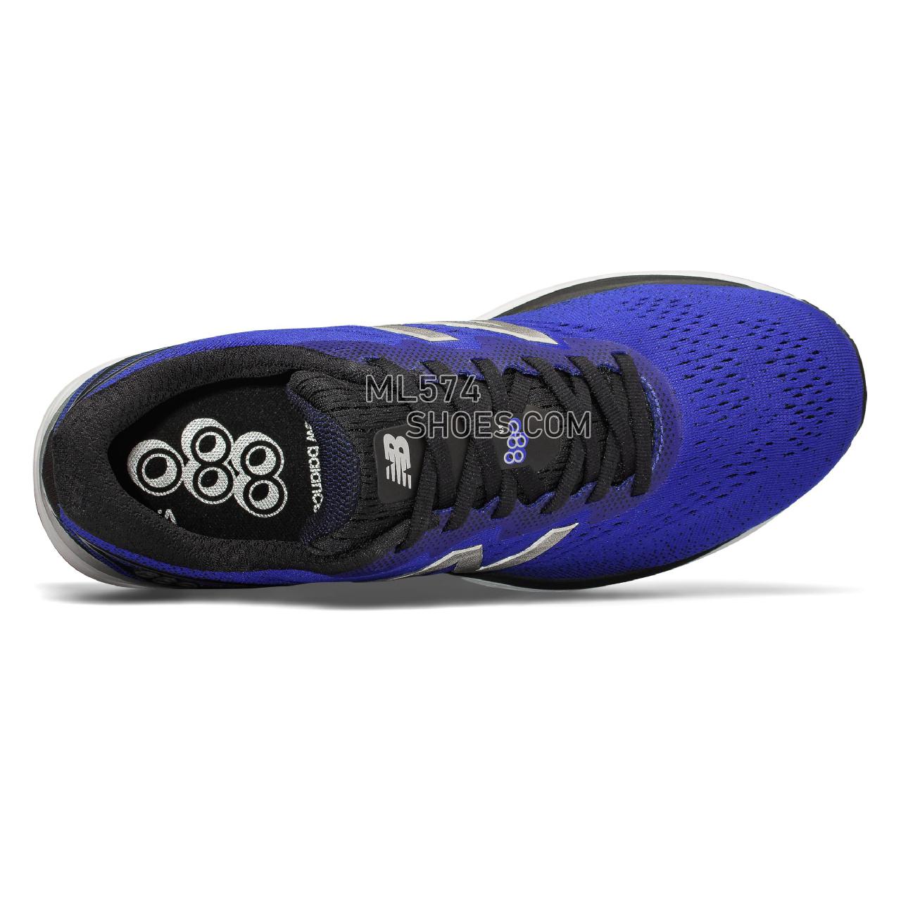 New Balance 880v9 - Men's Neutral Running - UV Blue with Black and Silver Metallic - M880UB9