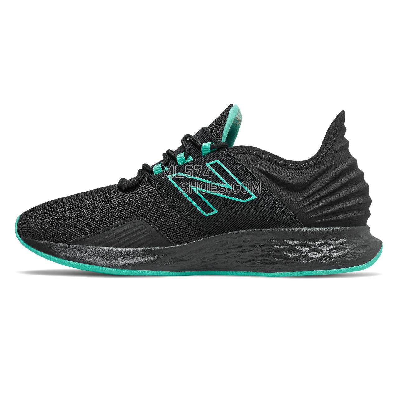 New Balance Fresh Foam Roav Liverpool FC - Men's Neutral Running - Black with Tidepool - MROAVLF1