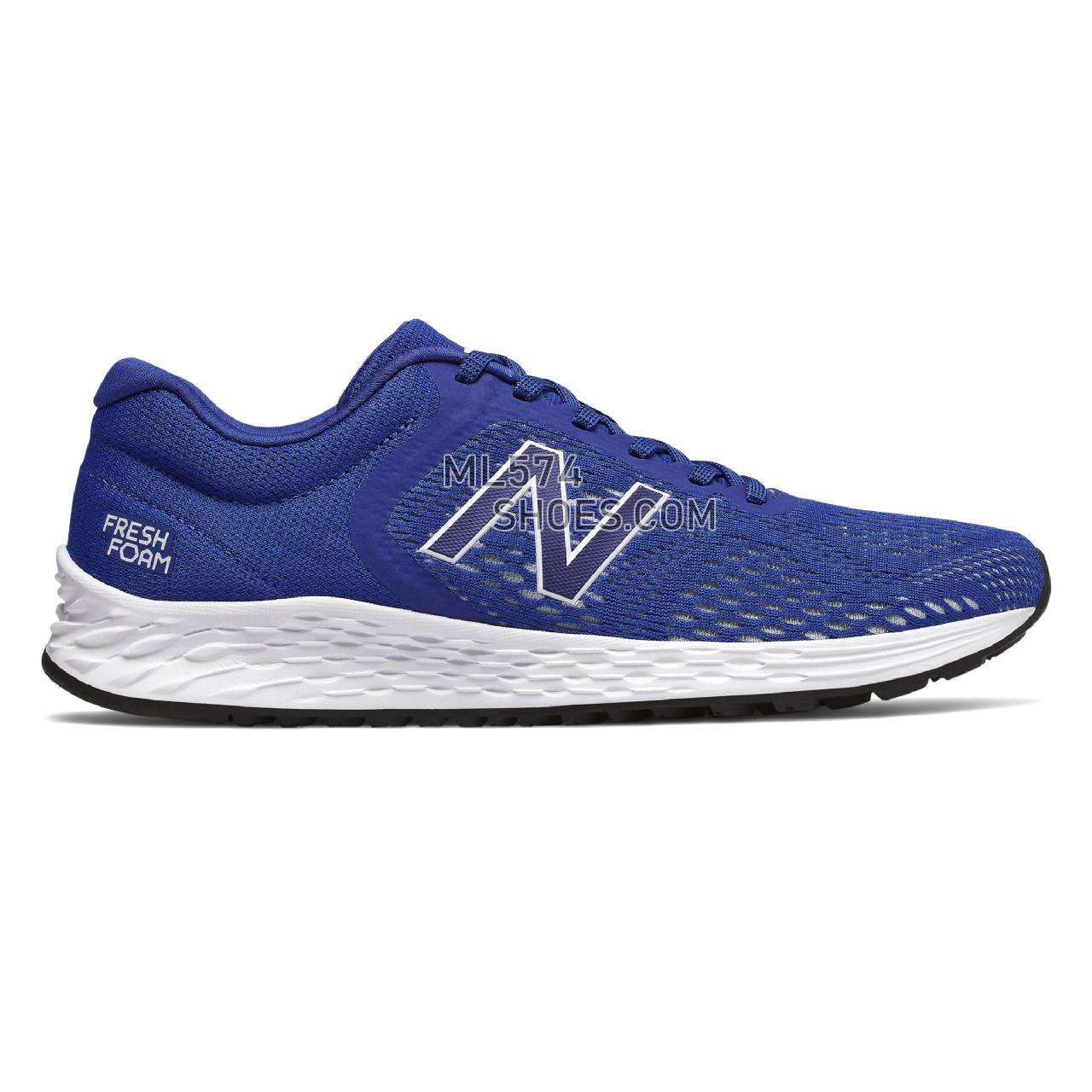 New Balance Fresh Foam Arishi v2 - Men's Neutral Running - Team Royal with White - MARISCB2