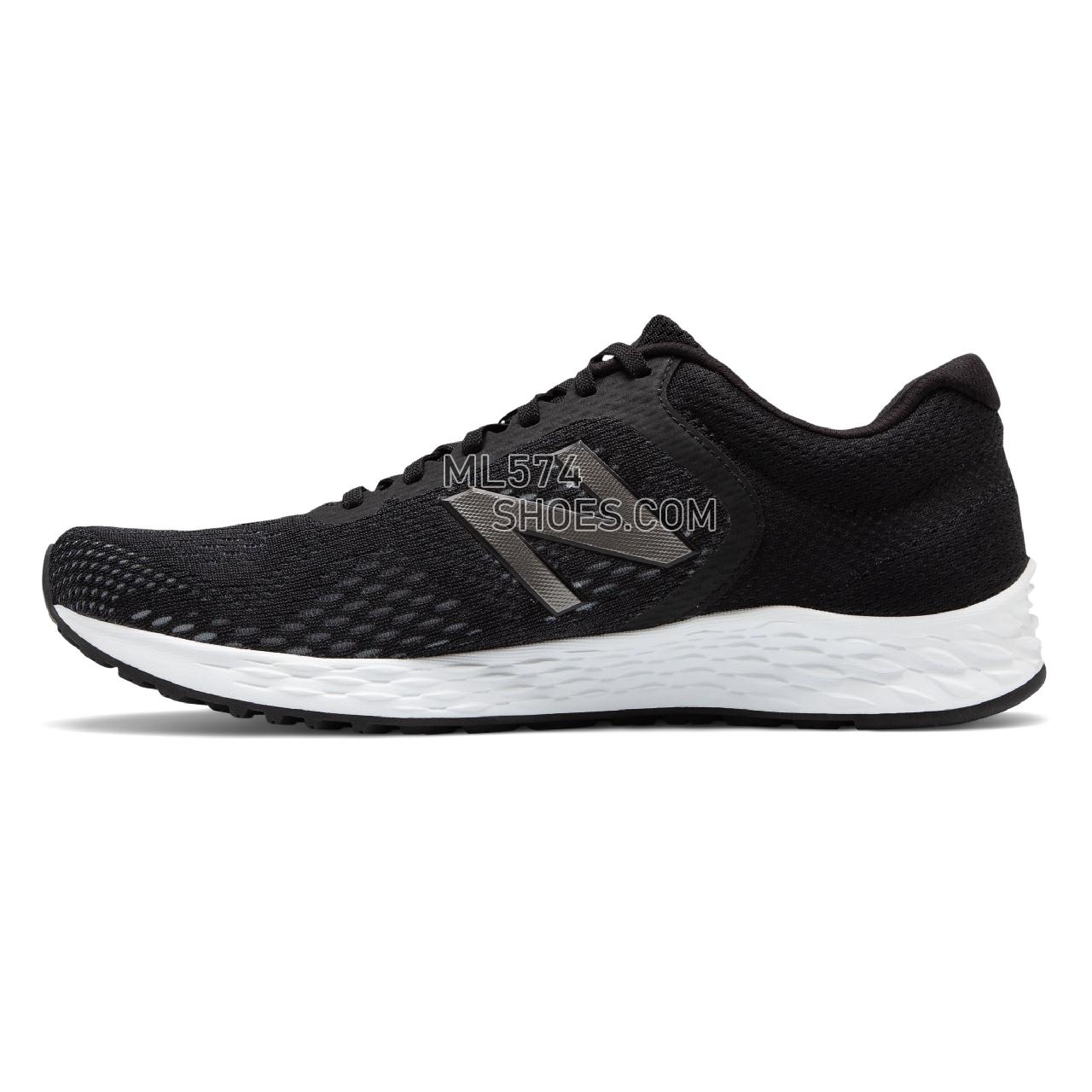 New Balance Fresh Foam Arishi v2 - Men's Neutral Running - Black with Gunmetal - MARISLB2