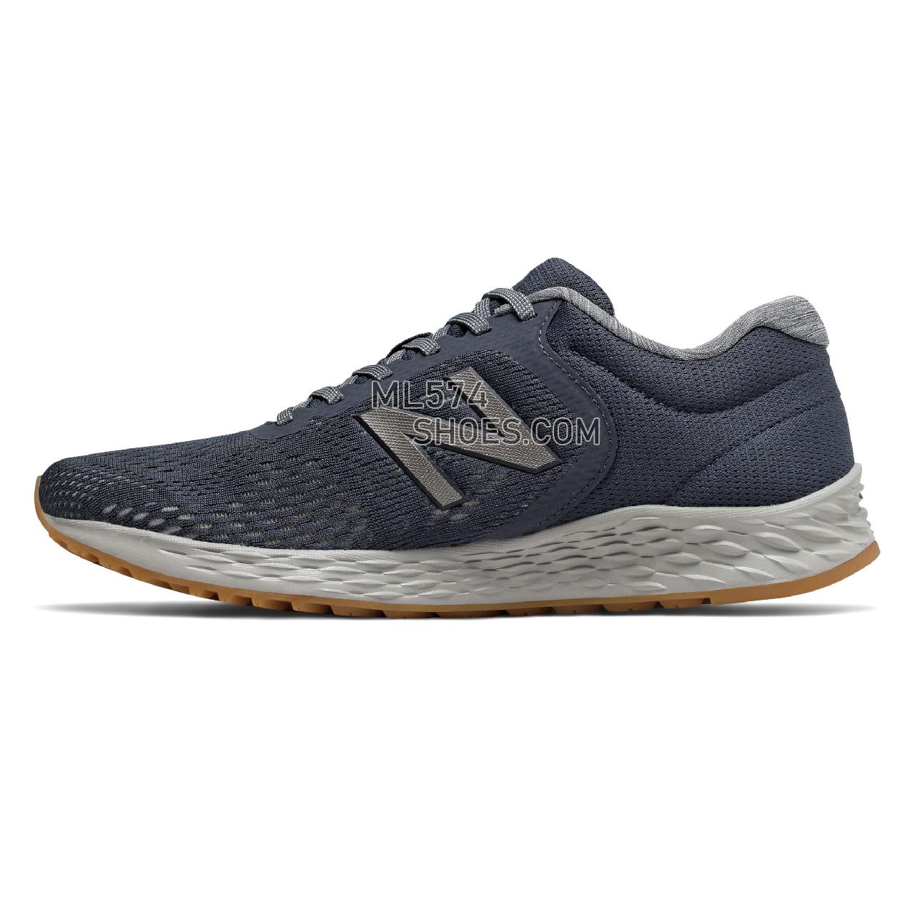 New Balance Fresh Foam Arishi v2 - Men's Neutral Running - Navy with Grey - MARISRV2