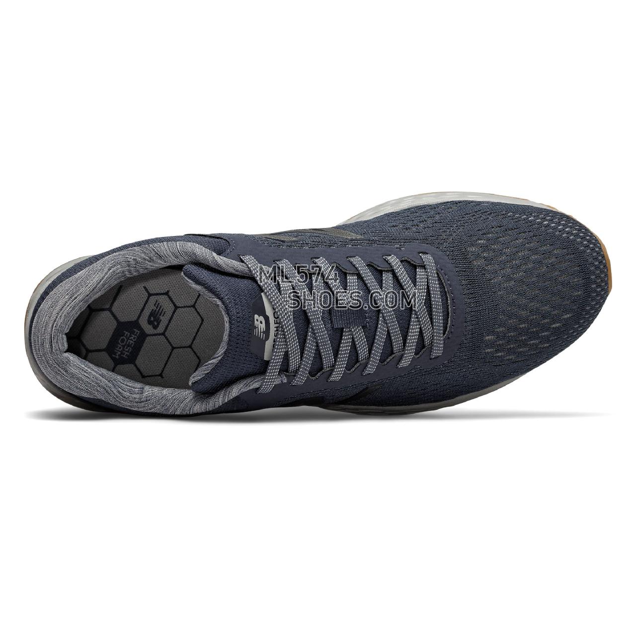 New Balance Fresh Foam Arishi v2 - Men's Neutral Running - Navy with Grey - MARISRV2