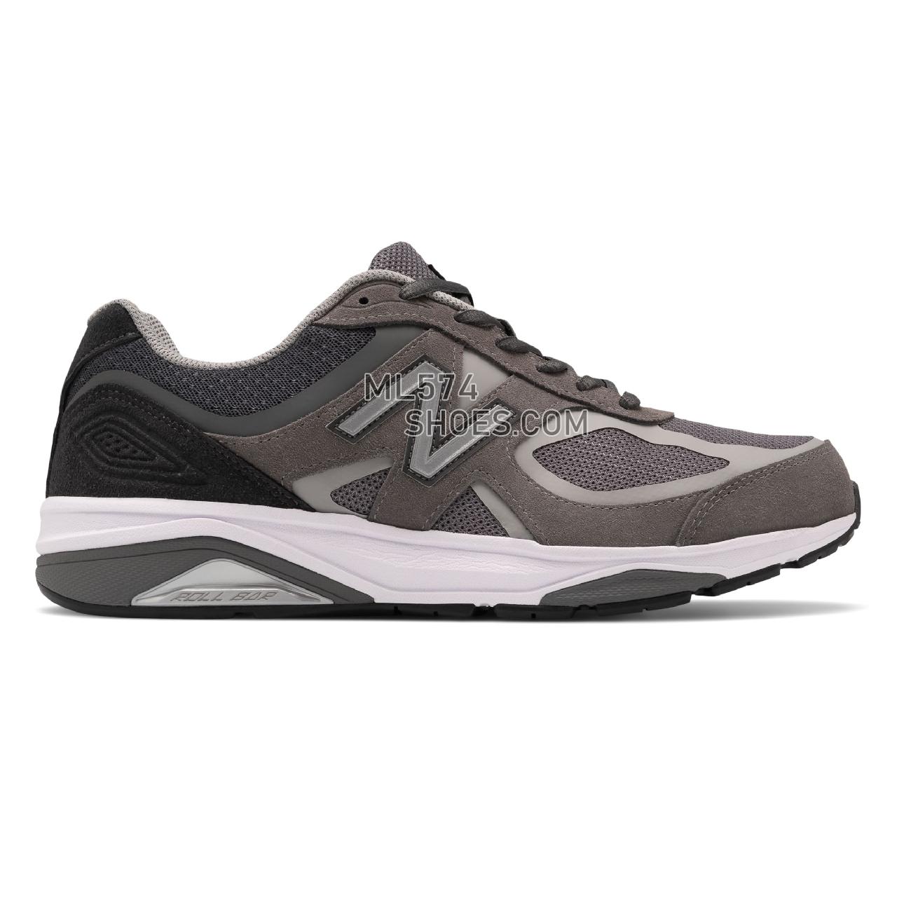 New Balance Made in US 1540v3 - Men's Motion Control Running - Grey with Black - M1540GP3