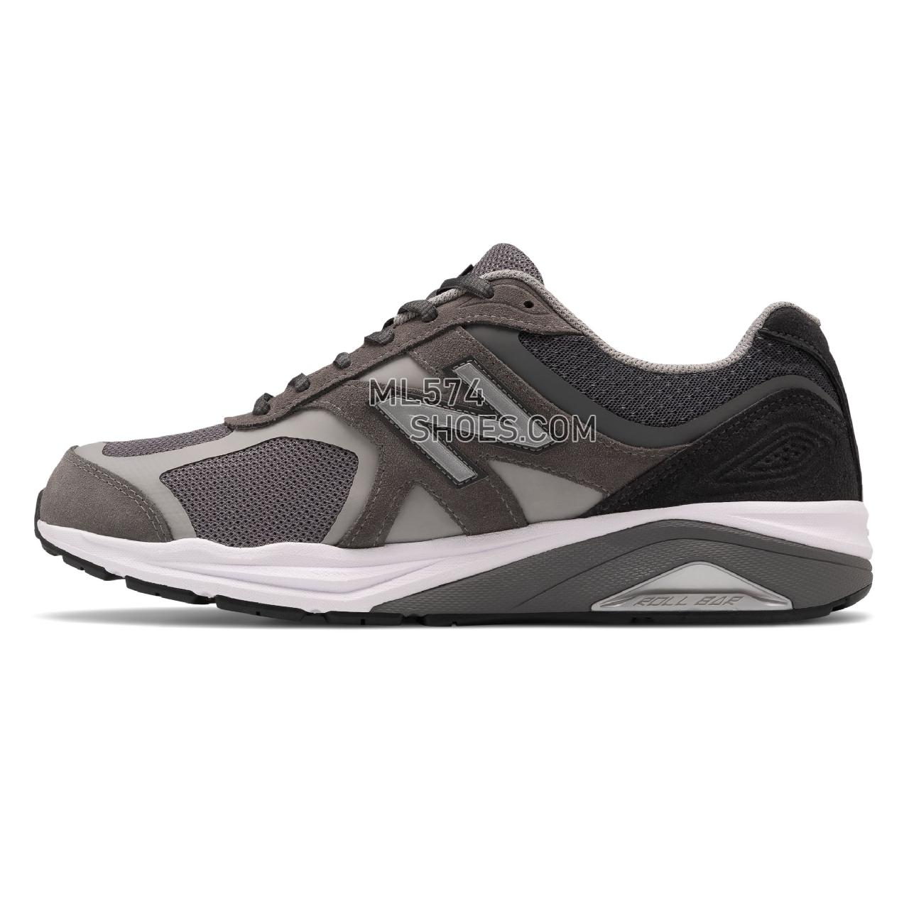 New Balance Made in US 1540v3 - Men's Motion Control Running - Grey with Black - M1540GP3