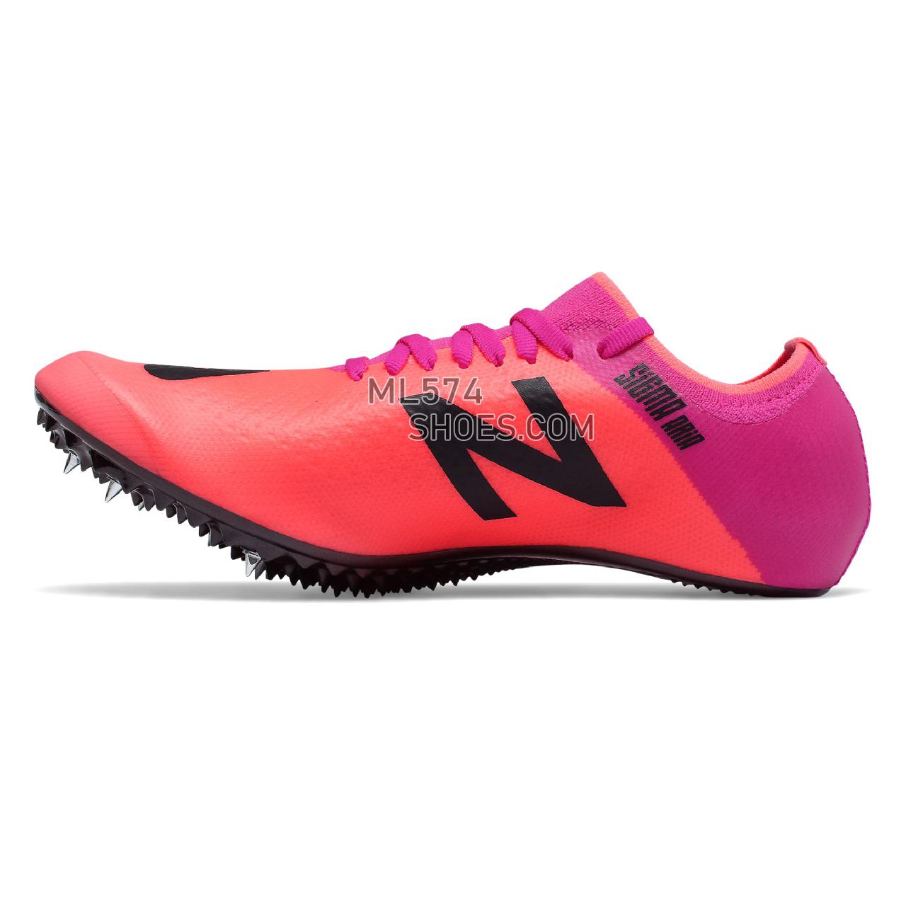 New Balance Sigma Aria - Men's Race Running - Guava with Peony and Black - USDSGMAP