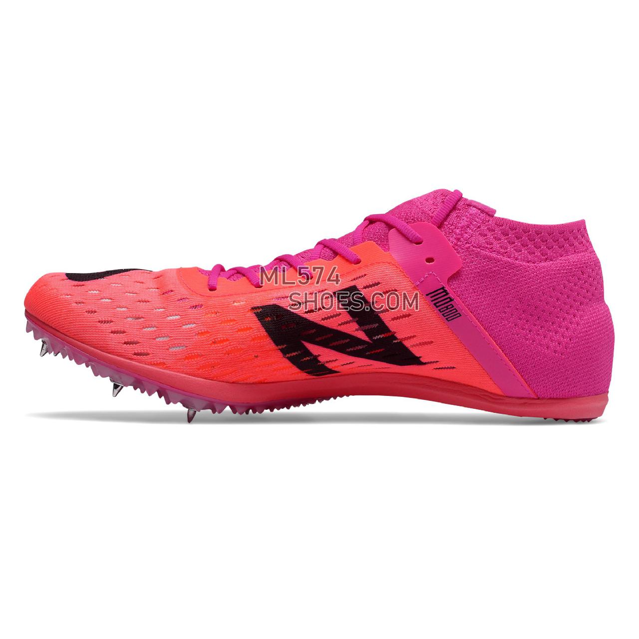New Balance MD800v6 - Men's Race Running - Guava with Peony - UMD800P6