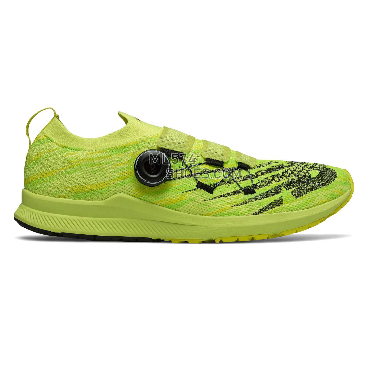 New Balance 1500T2 Boa - Men's Race Running - Sulphur Yellow with Bleached Lime Glo and Black - M1500TB2
