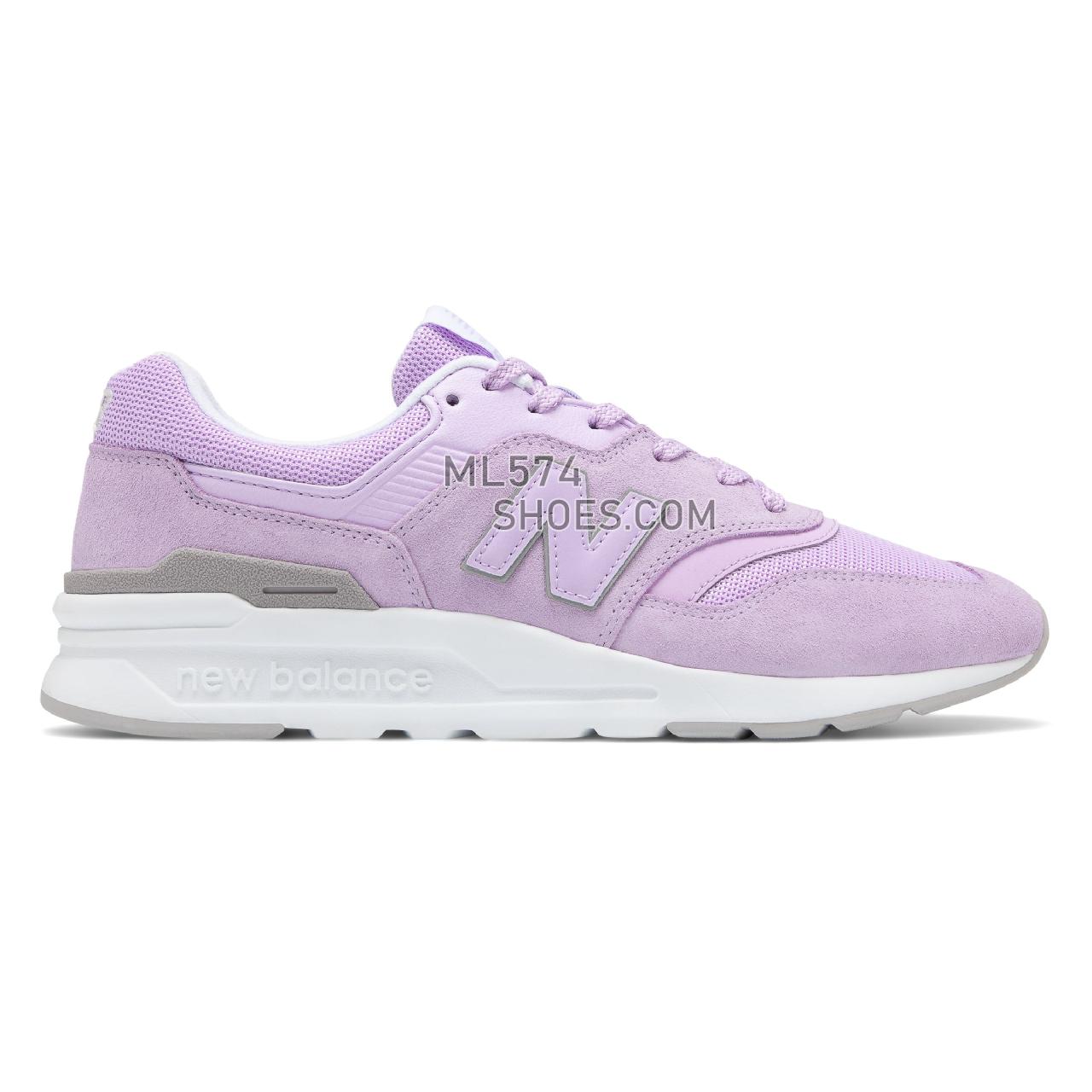 New Balance 997H - Men's Classic Sneakers - Violet Glo with Light Cyclone - CM997HMB