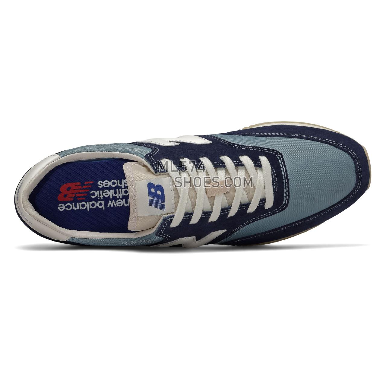 New Balance COMP 100 - Men's Classic Sneakers - Natural Indigo with Classic Blue - MLC100AA