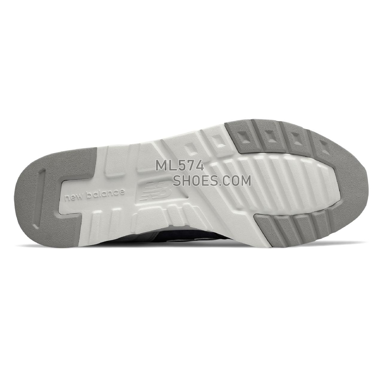 New Balance 997H - Men's Classic Sneakers - Eclipse with Rain Cloud - CM997HDQ