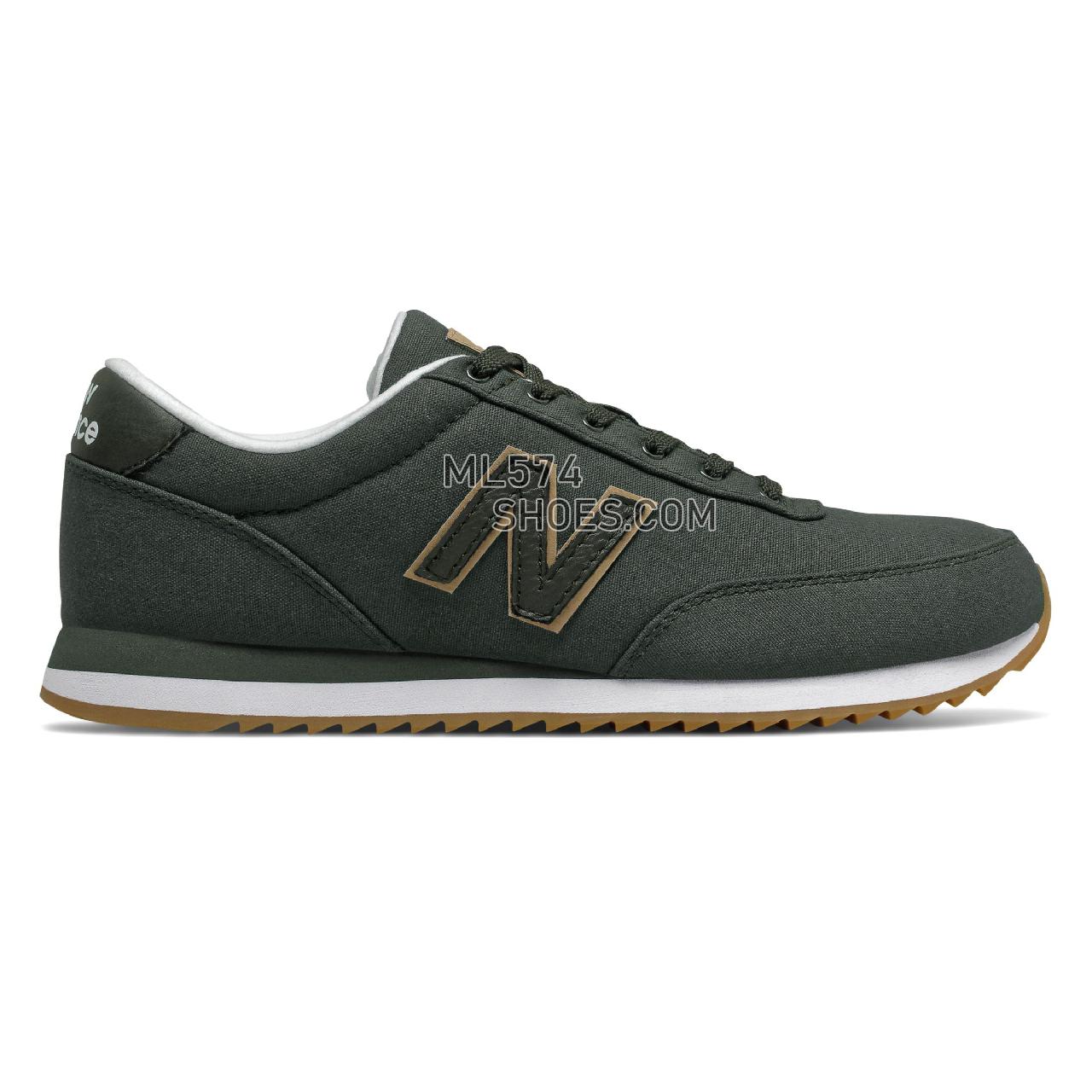 New Balance 501 - Men's Classic Sneakers - Olive with White - MZ501JAD