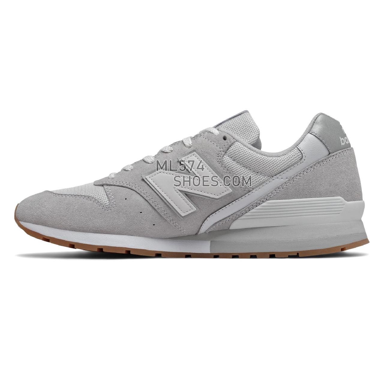 New Balance 996 - Men's Classic Sneakers - Rain Cloud with Munsell White - CM996SMG