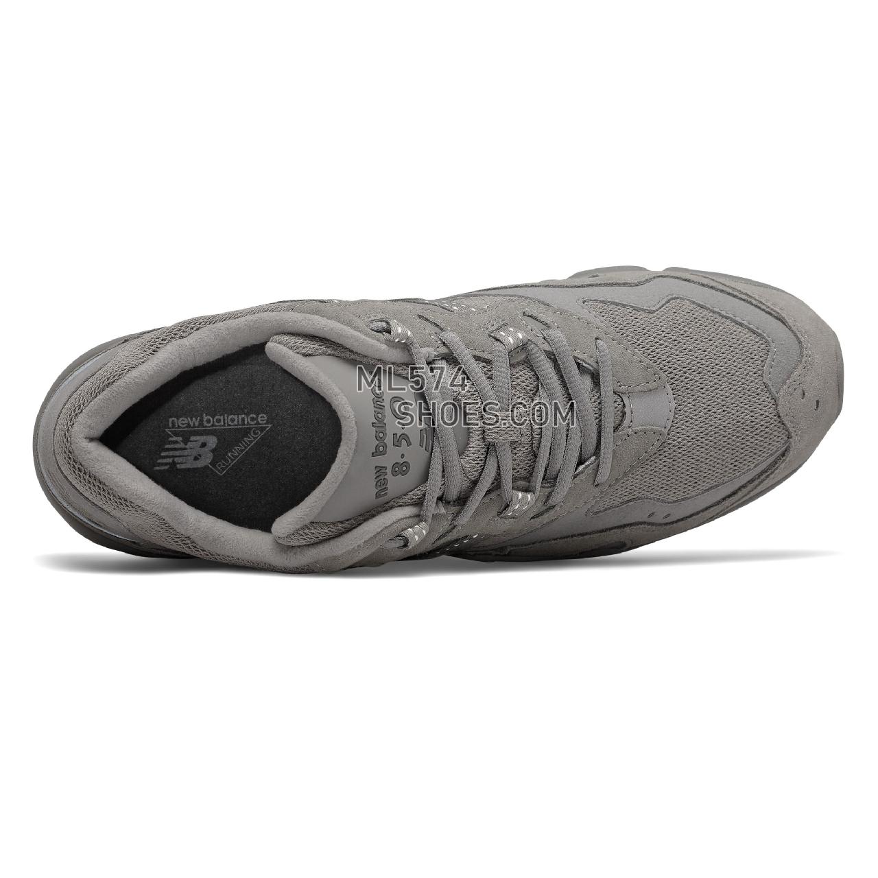New Balance 850 - Men's Classic Sneakers - Marblehead with Grey - ML850CF